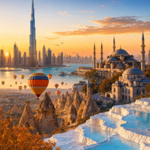 Dubai y Turquía con Burj Khalifa, Estambul, Capadocia y Pamukkale